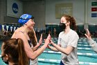 Swimming vs Babson  Wheaton College Swimming & Diving vs Babson College. - Photo By: KEITH NORDSTROM : Wheaton, Swimming